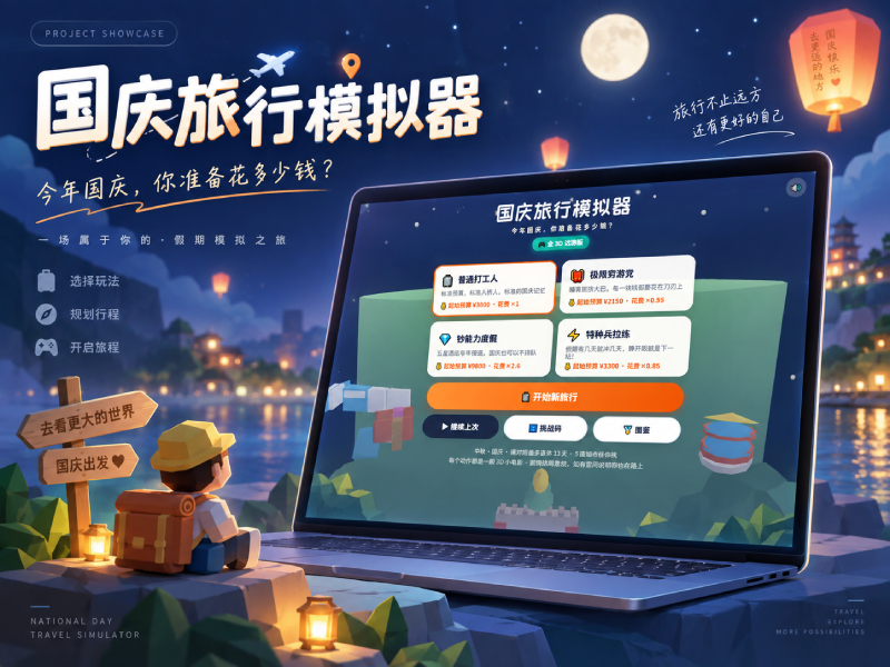 国庆旅行模拟器游戏封面